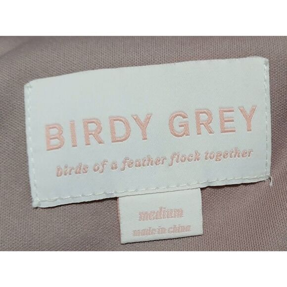 Birdy grey womens medium Jane long dress formal Evening Elegant mauve purple - Picture 7 of 9